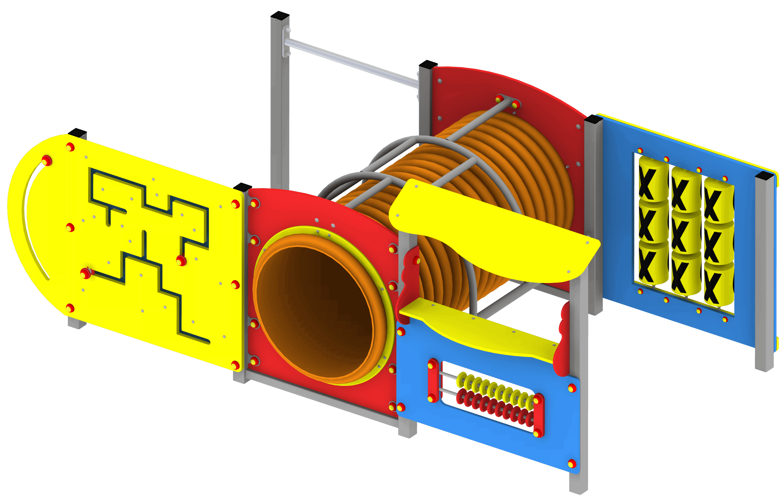 Tunel integracyjny - wyposażenie placów zabaw