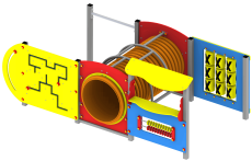 Tunel integracyjny - wyposażenie placów zabaw