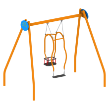 Family swing for the playground; Mother and Child swing