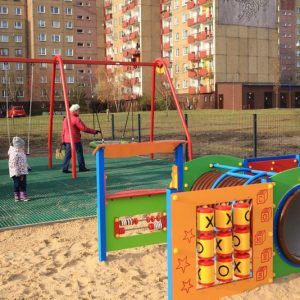 plac zabaw i siłownia w Sosnowcu