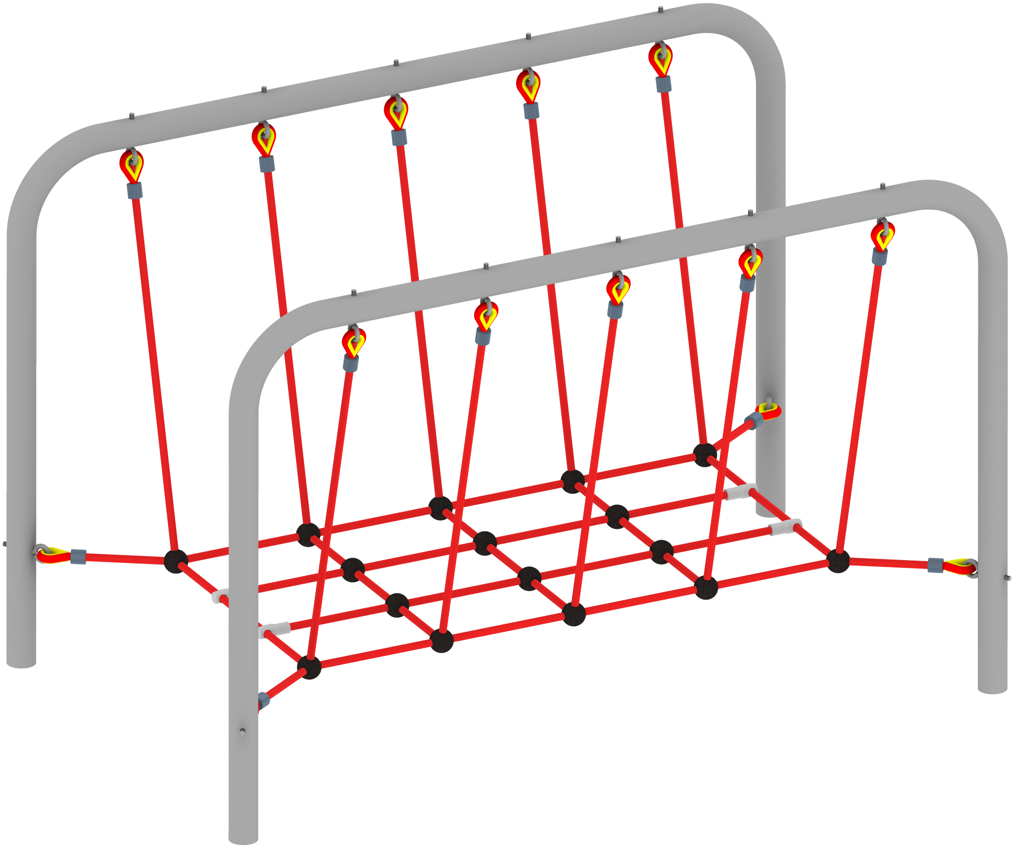 Mostek Linowy 3 - urządzenie na gimnastyczne place zabaw